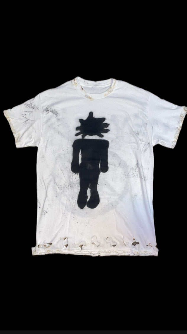 annagenisi distressed tee shirt