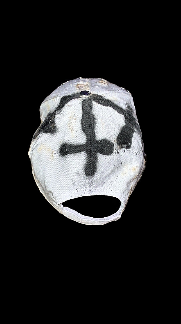 ANNAGENISI Hand Distressed Snapback Hat — 1 of 1