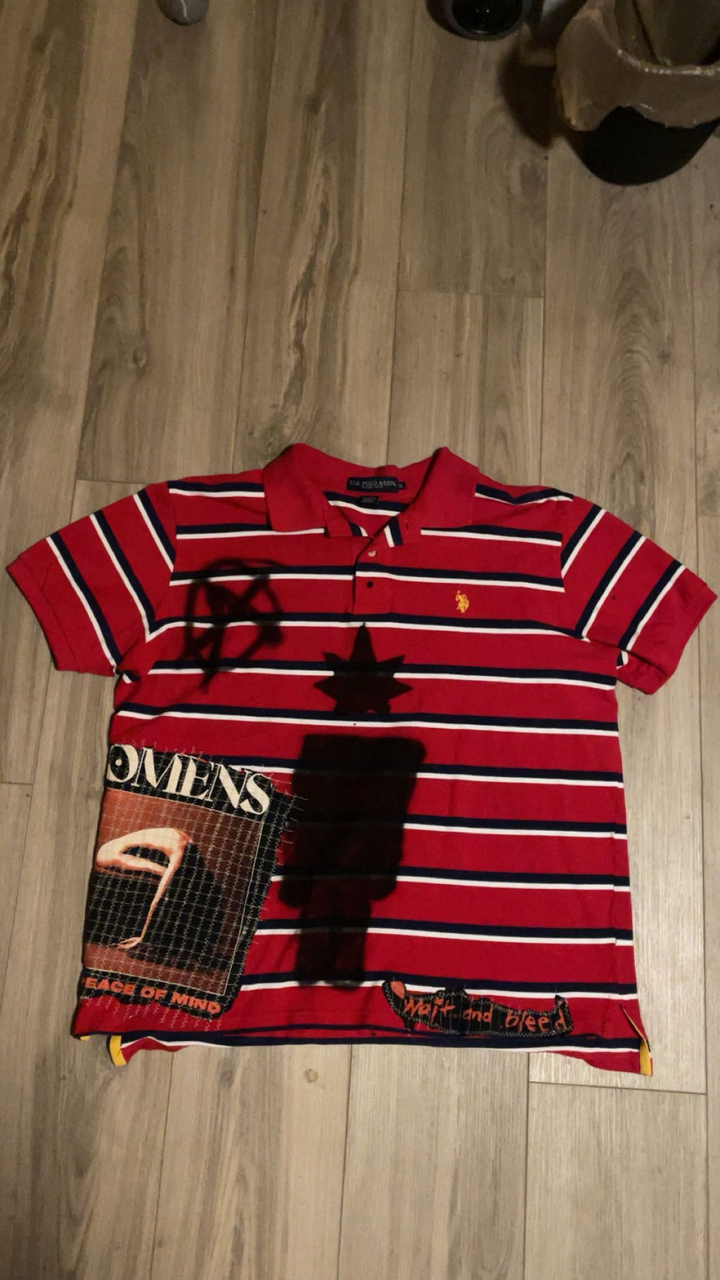 ANAGENNISI × BAD OMENS — 1 of 1 Reworked Polo