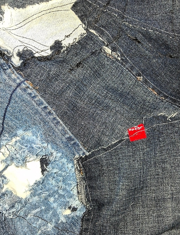 Annagenisi 1 of 1 Mixed Denim Jean Jacket