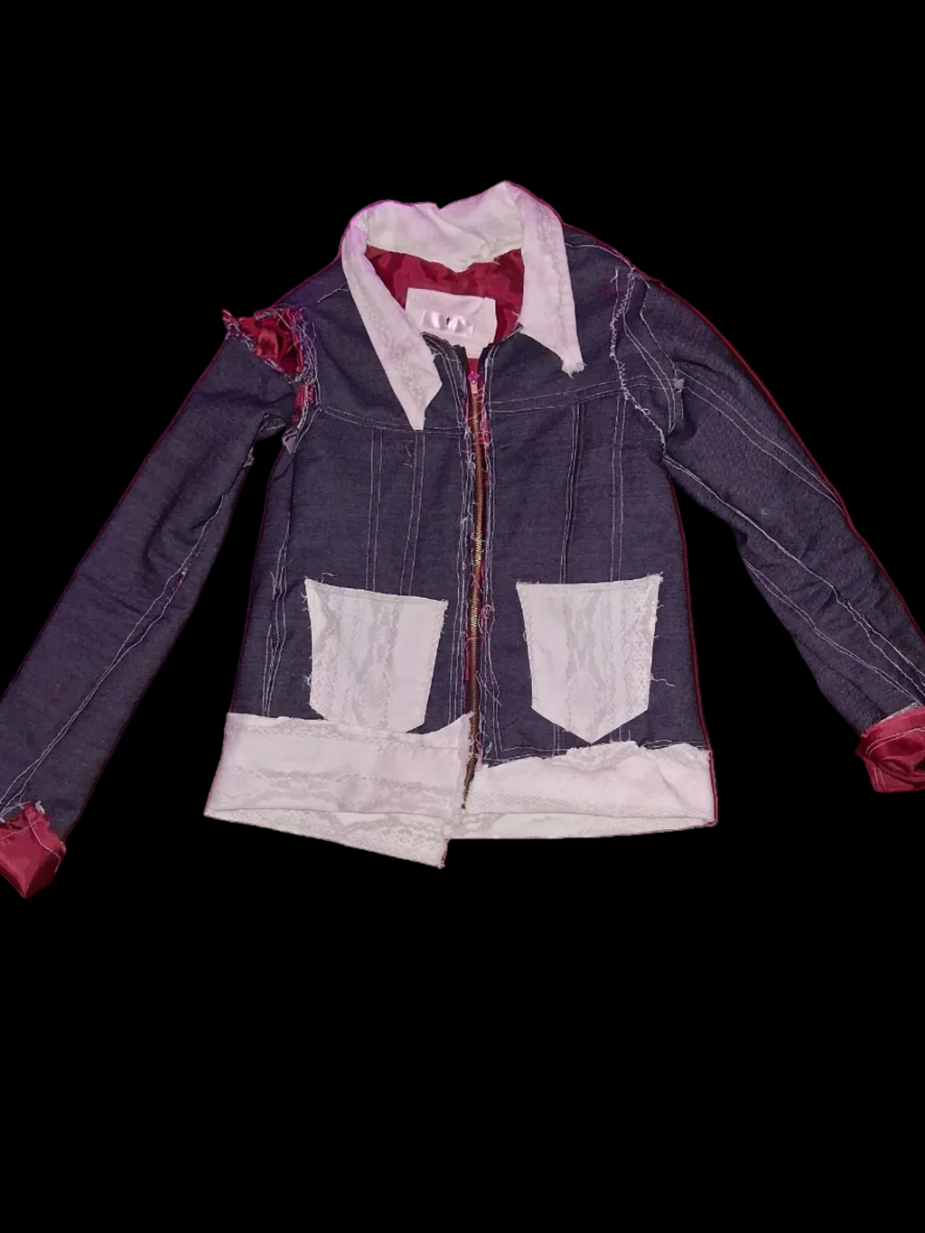Annagenisi 1 OF 1 Slim Fitted Denim Jacket