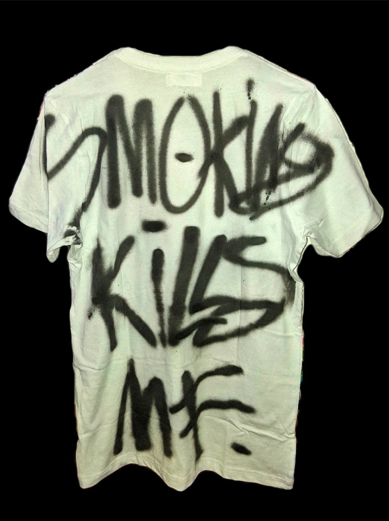 Annagenisi Smoking Kills Mf Graphic Tee