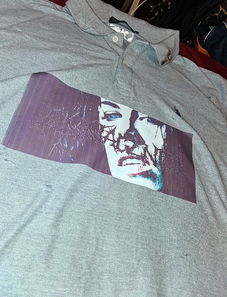 Annagenisi Custom 1 Of 1 Graphic Polo