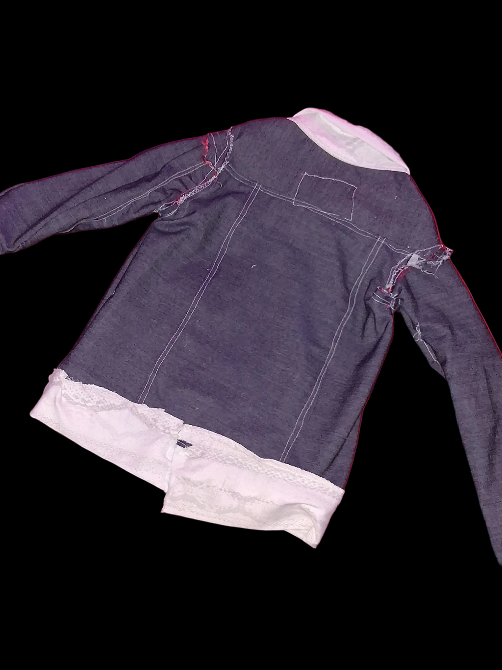 Annagenisi 1 OF 1 Slim Fitted Denim Jacket