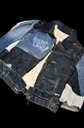 Annagenisi 1 of 1 Mixed Denim Jean Jacket