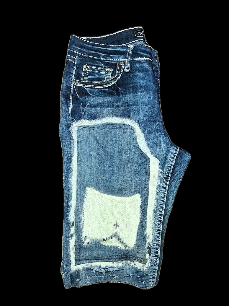 Annagenisi Double Knee 1 Of 1 Fur Jorts